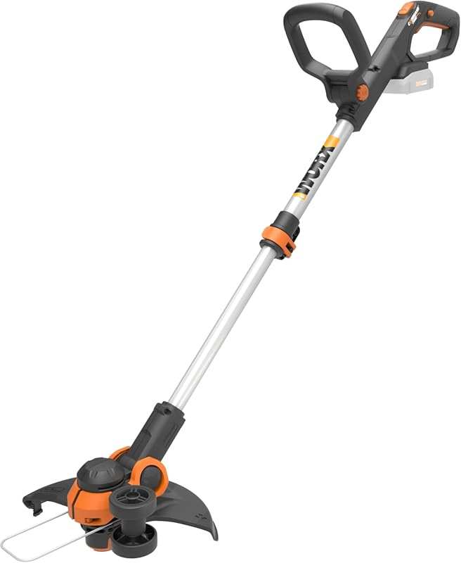 WORX 20V Cordless String Trimmer & Edger with 90° Pivoting Head, 4.63 