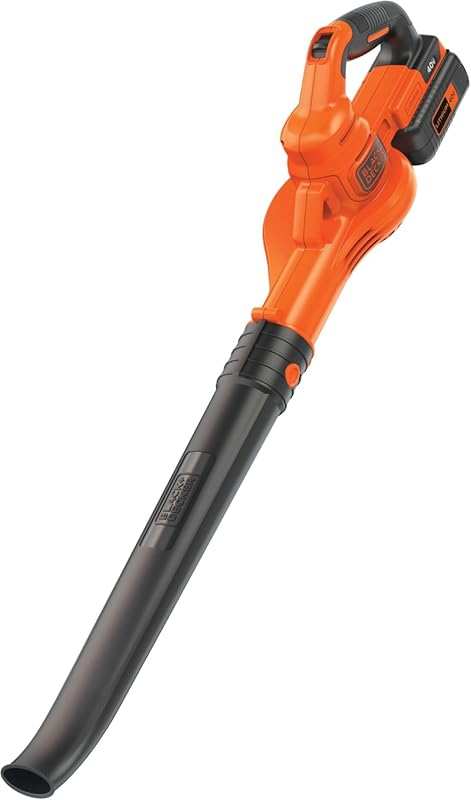 BLACK+DECKER 40V MAX Cordless Leaf Blower, Lightweight Handheld Yard S