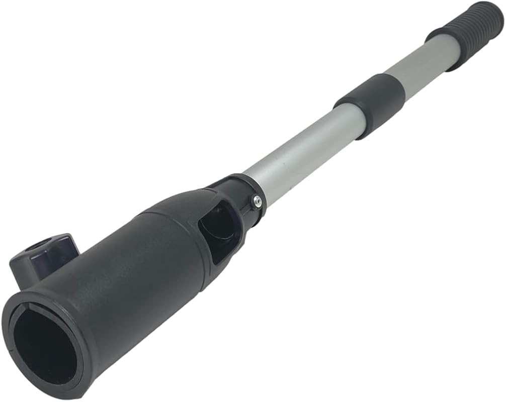 Pactrade Ergonomic Aluminum Tiller Handle Extension - 17.5
