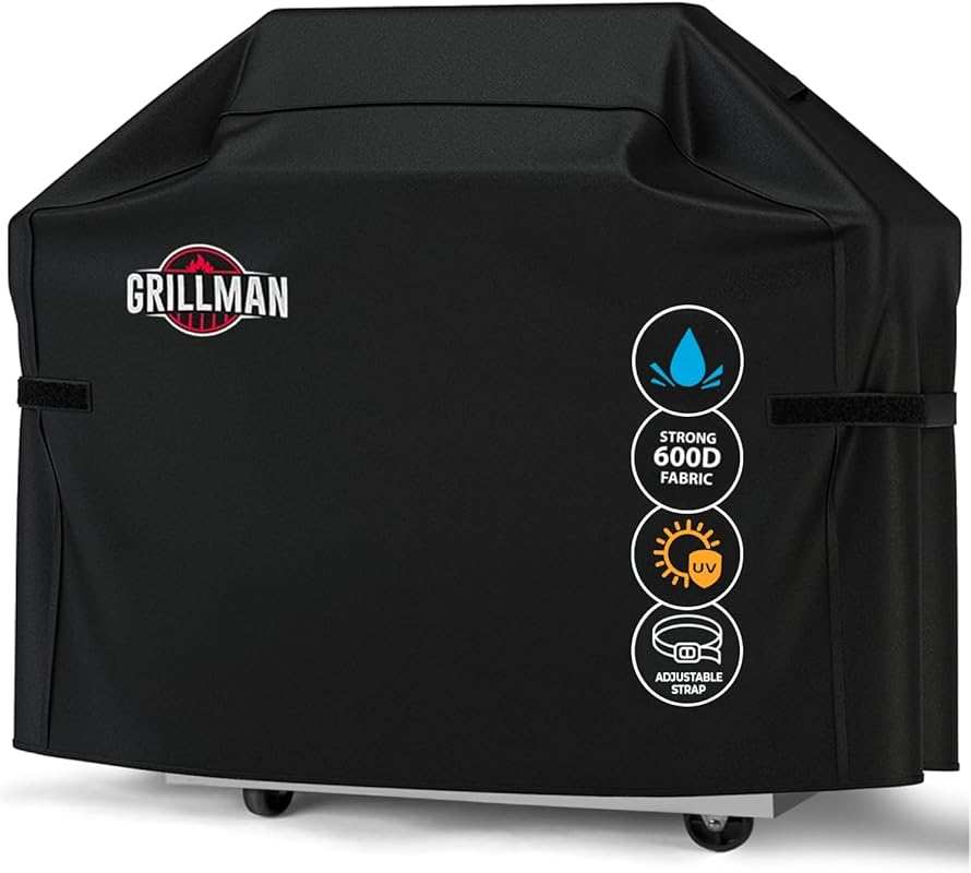 Grillman 58-inch Heavy Duty Waterproof BBQ Grill Cover for Weber, Gene