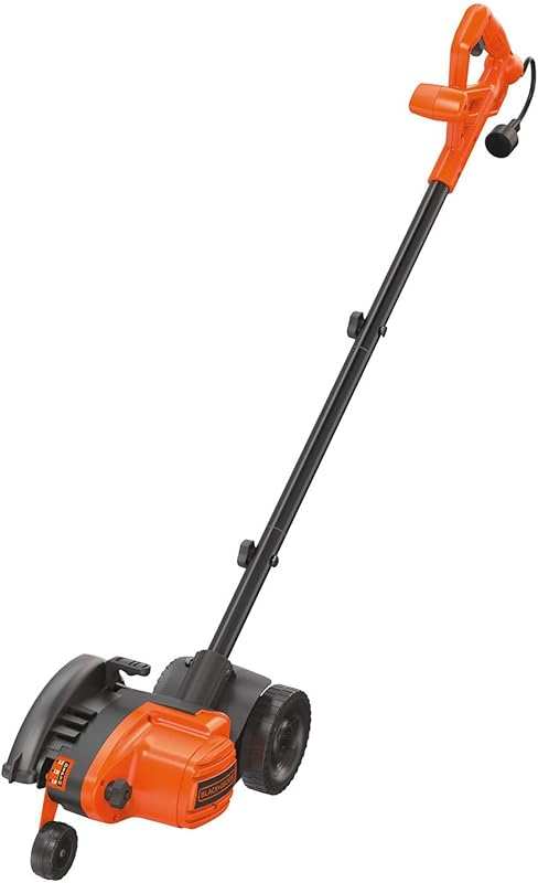 BLACK+DECKER 2-in-1 12 Amp Electric Edger & Trencher with 3 Height Set