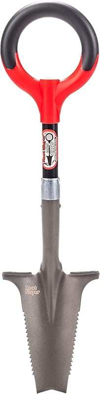 Root Slayer Mini-Digger Shovel, Red
