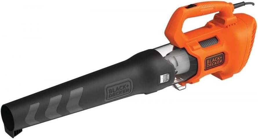 Black+Decker 1850W Corded Axial Leaf Blower with 2 Speeds and Scraper