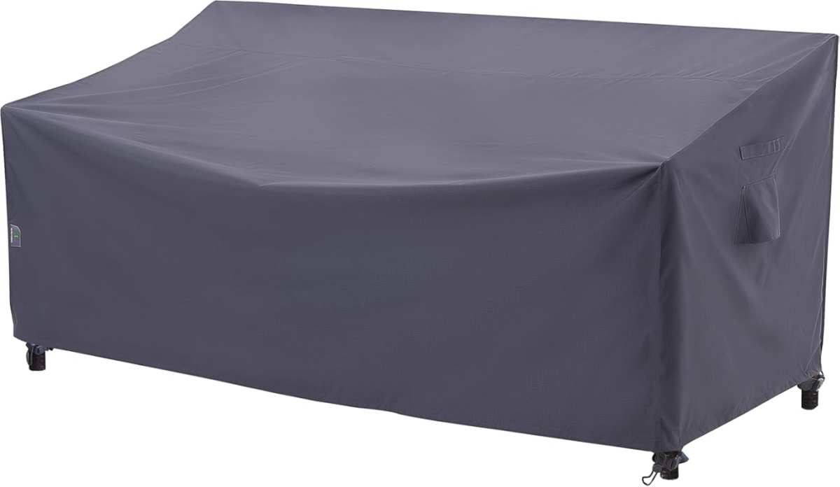 F&J Outdoors Heavy Duty Waterproof UV Resistant I Shape 3-Seater Patio