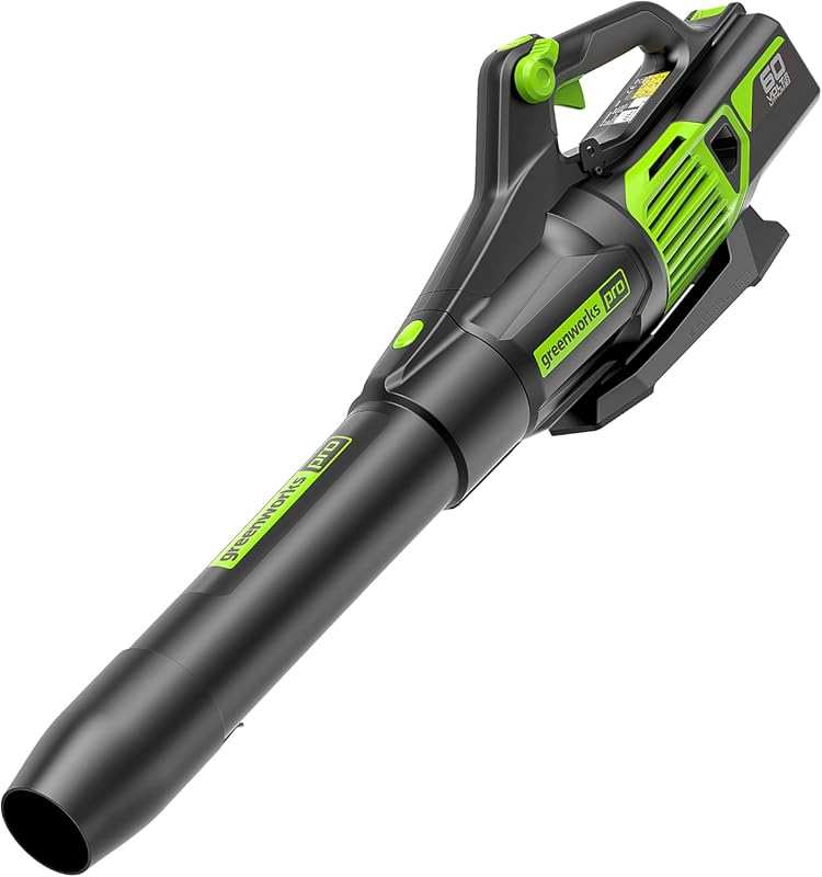 Greenworks Pro 60V Max GEN2 Cordless Electric Leaf Blower: 610 CFM bru