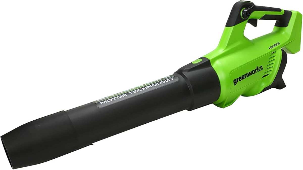Greenworks 40V Cordless Brushless Axial Leaf Blower: 130 MPH, 550 CFM