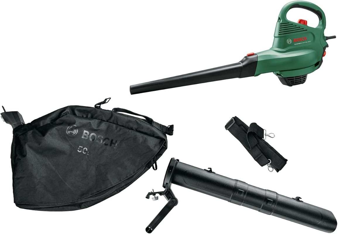 Thanos Bosch UniversalGardenTidy 3000 Electric Leaf Blower/Vacuum with