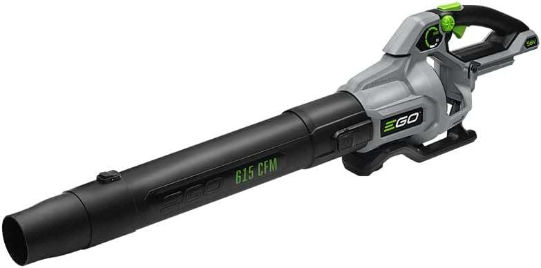 EGO POWER+ Cordless Electric Leaf Blower: 615 CFM high-performance blo