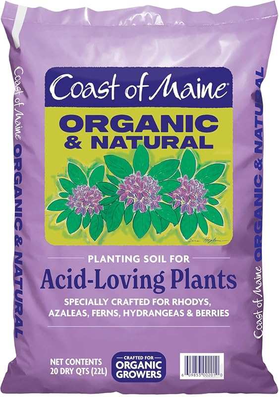 Coast of Maine Organic Planting Soil for Acid Loving Plants, Berries -