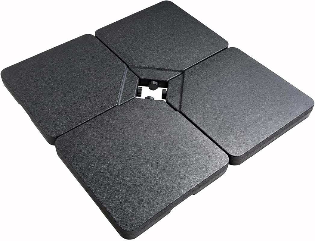 Helios&Hestia 255lb Heavy Duty Water/Sand Fillable Patio Umbrella Base