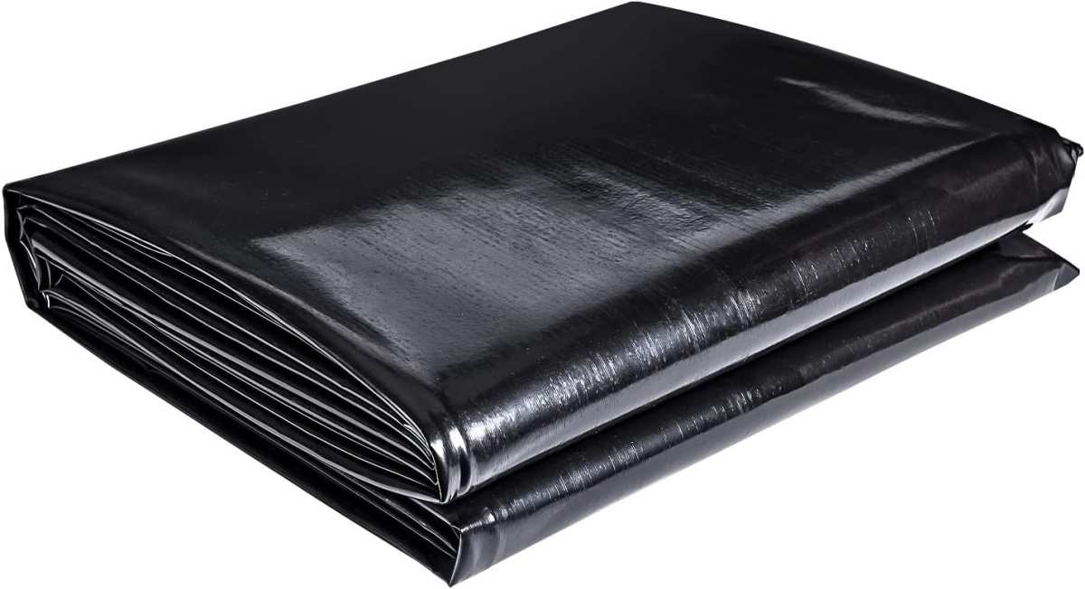 ToLanbbt 7x10 Ft 20 Mil HDPE Pond Liner: UV Resistant & Flexible for F