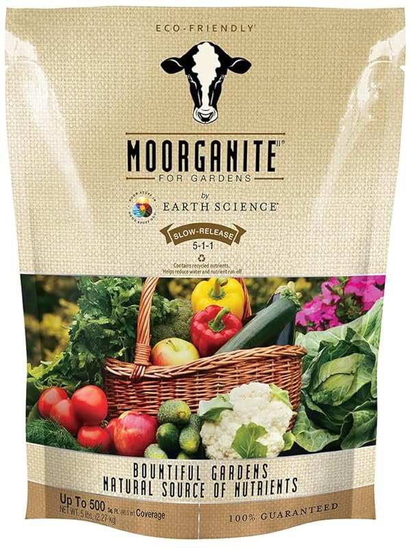 Earth Science Moorganite 5 lb All Purpose Slow Release Lawn and Garden