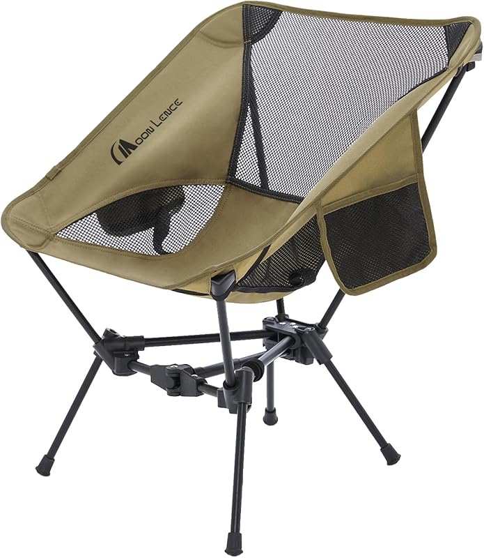 MOON LENCE Outdoor Camping Chair: Triangular Design, Stable, Convenien