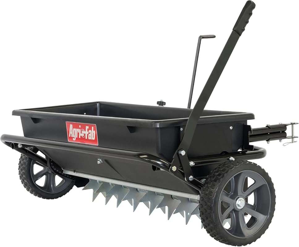 40-Inch Lawn Dethatcher with 20 Tines Removes Thatch for Riding Tracto