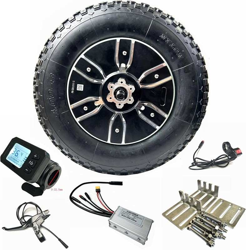 Electric Wheelbarrow Motor Kit 36V 230W 97N.M Torque Reverse Function 