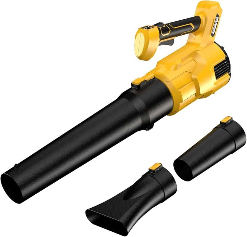 Dewalt 20V Cordless Leaf Blower, 480 CFM Brushless Electric Blower, 3 