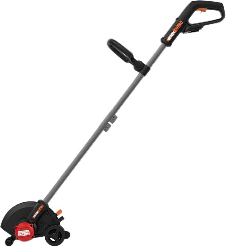 WORX Nitro 20V Cordless Lawn Edger with 7'' Blade, Brushless Motor & D