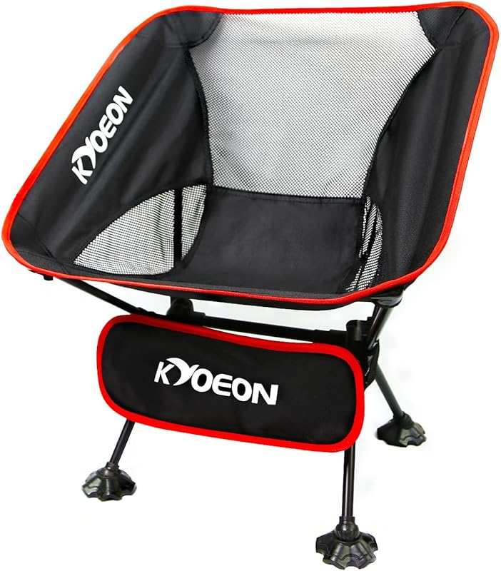 KYOEON Ultralight Portable Backpacking Beach Chair, Durable & Lightwei