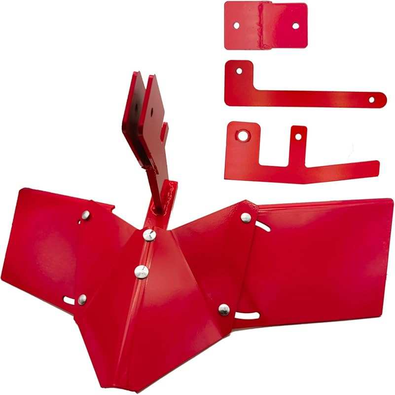 Hiller-Furrower Kit for Earthquake Rear Tine Tillers with Adjustable W