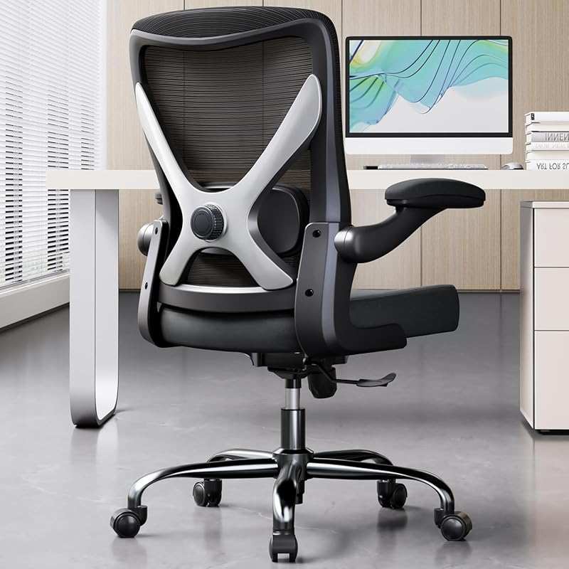 Ergonomic Mesh High-Back Gaming Office Chair with Adjustable Lumbar Su