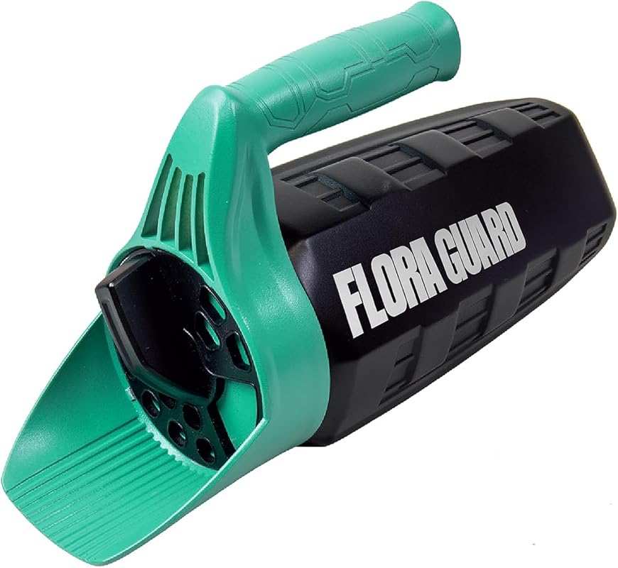 FLORA GUARD 30 Oz Hand Seed Spreader for Lawn, Grass Seed, Fertilizer,