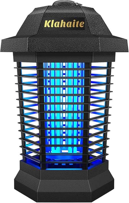 Klahaite Electric Bug Zapper Outdoor/Indoor - 4200V Mosquito and Fly K