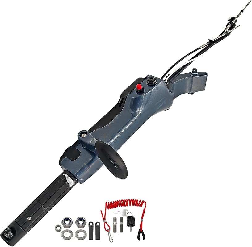Tiller Handle Assembly for Yamaha F50 F60 F70 40-75HP, Includes Fittin