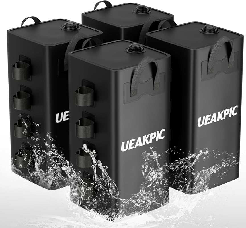220 LBS Canopy Weights Set of 4 for Gazebos, Umbrellas & Patio Furnitu