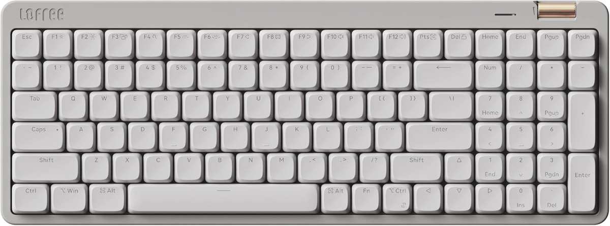 Flow Lite 100-Key Low Profile Mechanical Keyboard with Swappable Spect