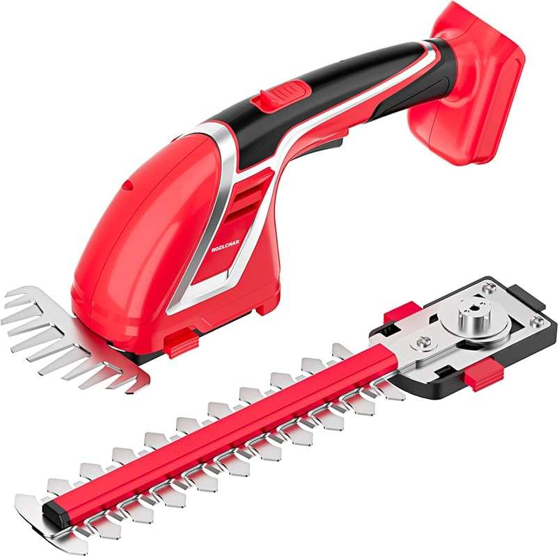 Rozlchar Cordless Hedge Trimmer & Grass Shears for Milwaukee 18V Batte