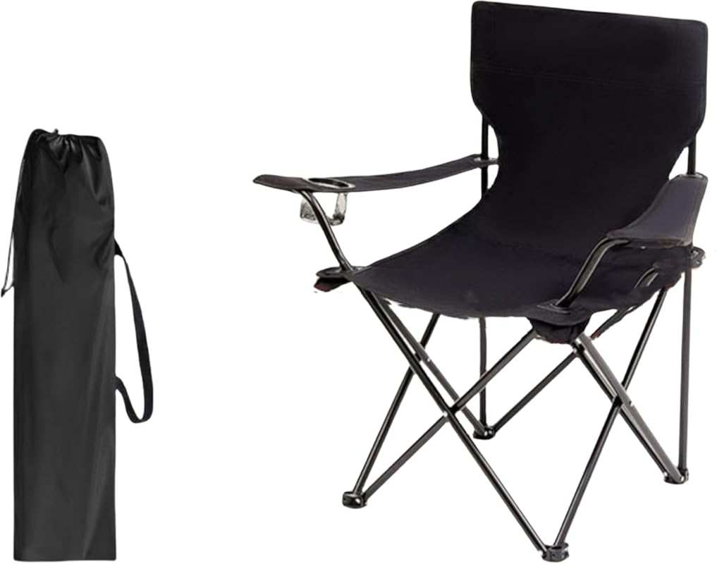 Foldable Camping Chair for Adults, Large Portable Lawn Chair for Outdo