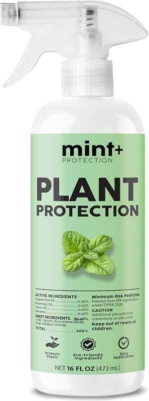 Mint+ Plant Protection Spray for Indoor & Outdoor Pests, 16 oz