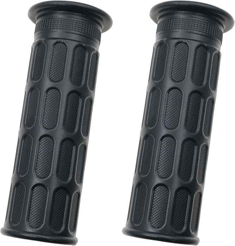 Pair of Garden Wheelbarrow Handles Rubber Grips - Comfortable Non-Slip