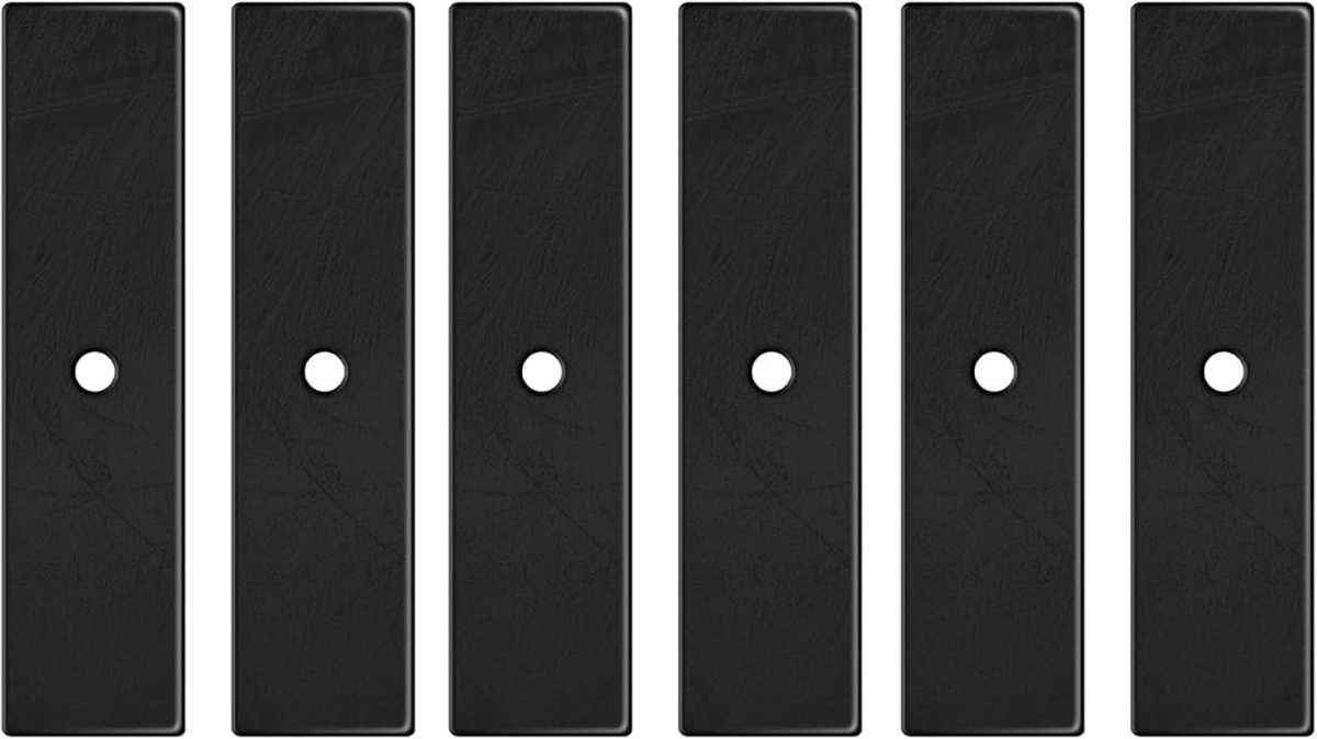 6-Pack 9-Inch Universal Lawn Edger Blades, 1/2