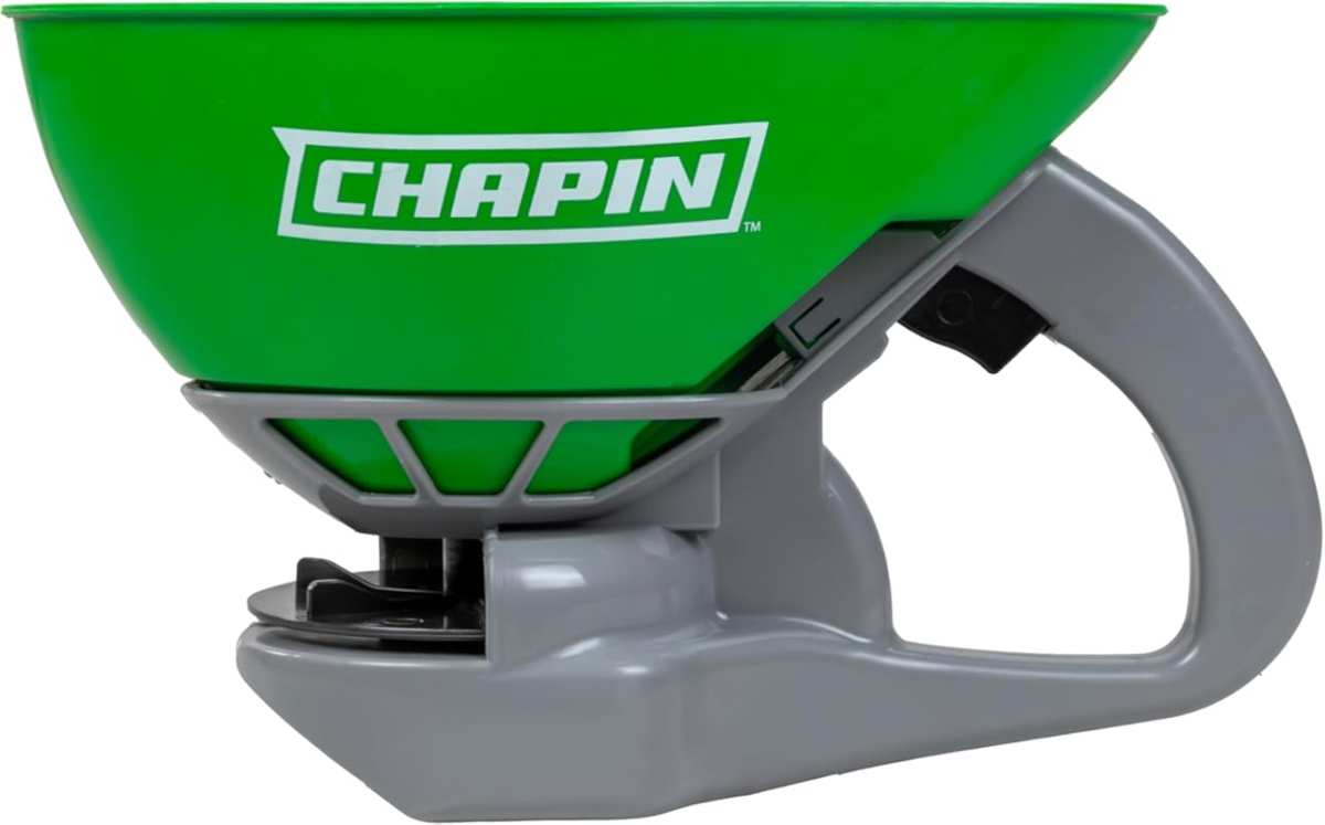 Chapin 8706G TurfPro Hand Crank Spreader for Lawn, Garden, Fertilizer and Seeds - Lightweight & Portable