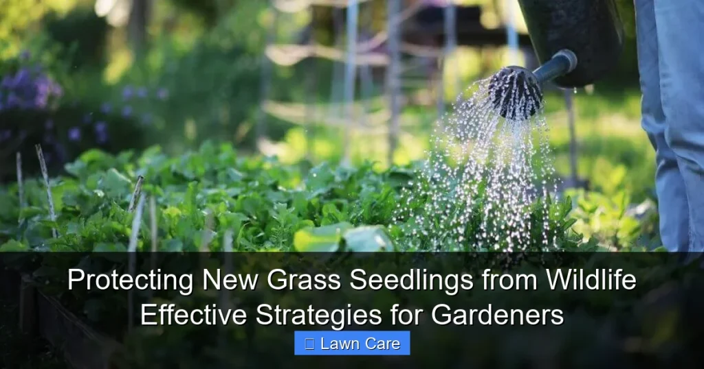 Protecting New Grass Seedlings from Wildlife Effective Strategies for Gardeners