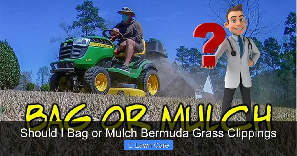 Should I Bag or Mulch Bermuda Grass Clippings