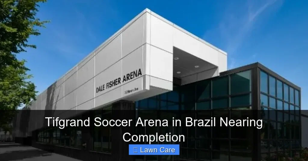 Tifgrand Soccer Arena in Brazil Nearing Completion