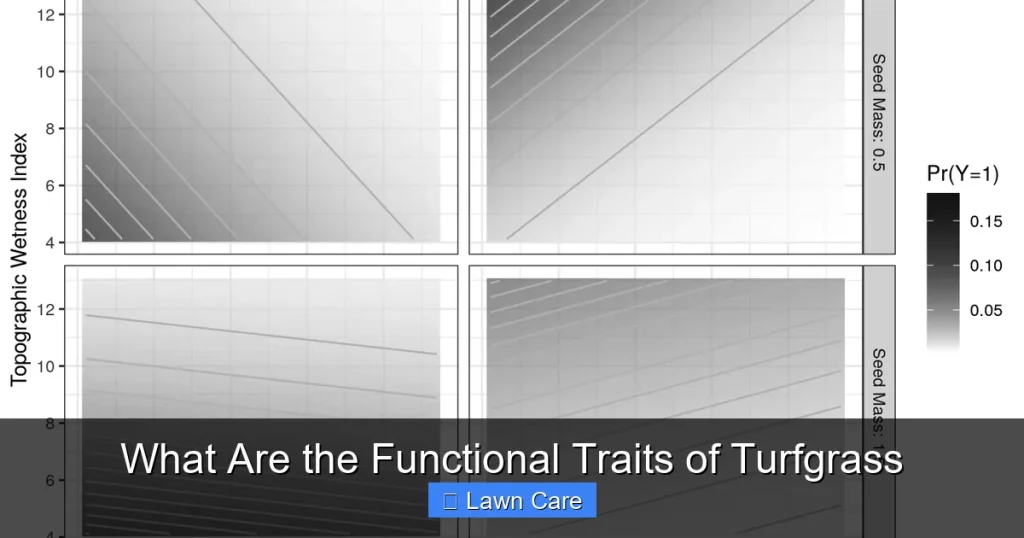 What Are the Functional Traits of Turfgrass