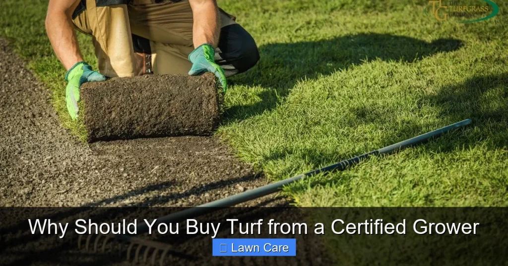 Why Should You Buy Turf from a Certified Grower