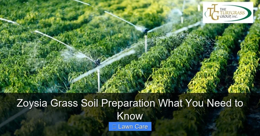 Zoysia Grass Soil Preparation What You Need to Know