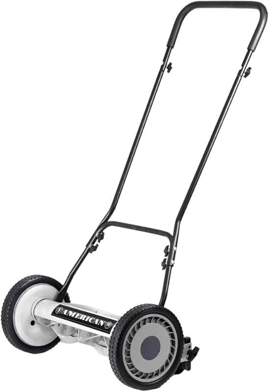 American Lawn Mower Company 18-Inch 5-Blade Push Reel Mower for Superior Lawn Care