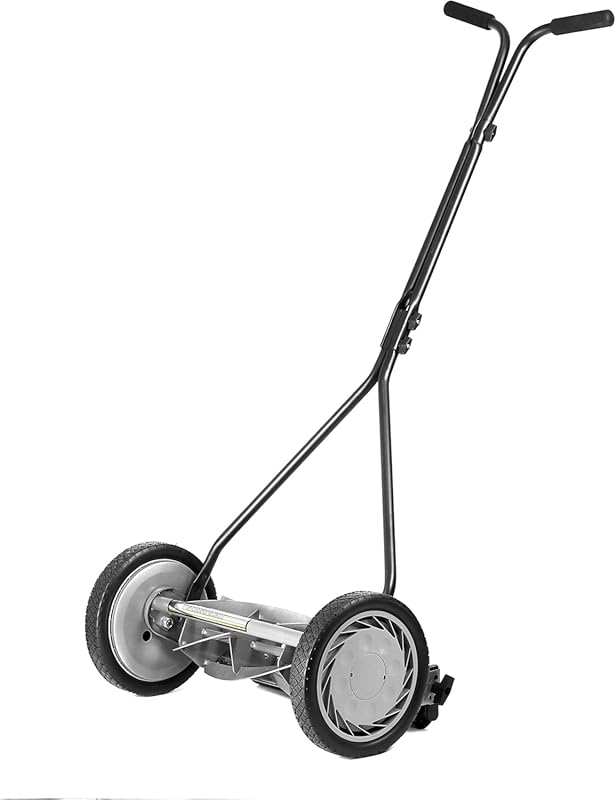 American Lawn Mower Company 1415-16: 16-Inch 5-Blade Push Reel Mower, 