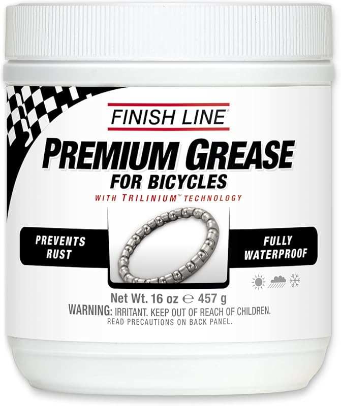 Finish Line Premium 1lb Tub Waterproof Extreme Pressure Grease for Bic