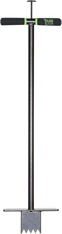 Yard Butler Stand Up Sod Plugger: DIY Lawn Repair Tool with Long Handl