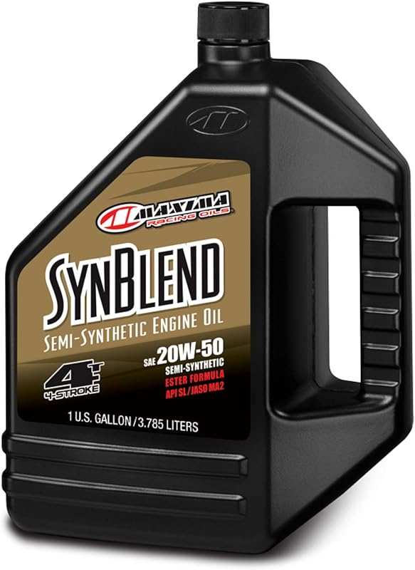 Syn Blend Ester 20W-50 Motor Oil - High-Performance Synthetic Blend fo