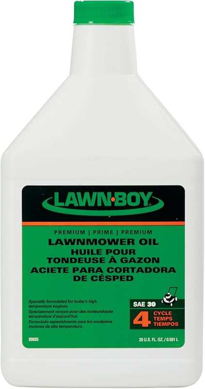 Lawn-Boy 89885 Premium 4-Cycle Engine Oil for Lawn Mowers, 20-Ounce Bo