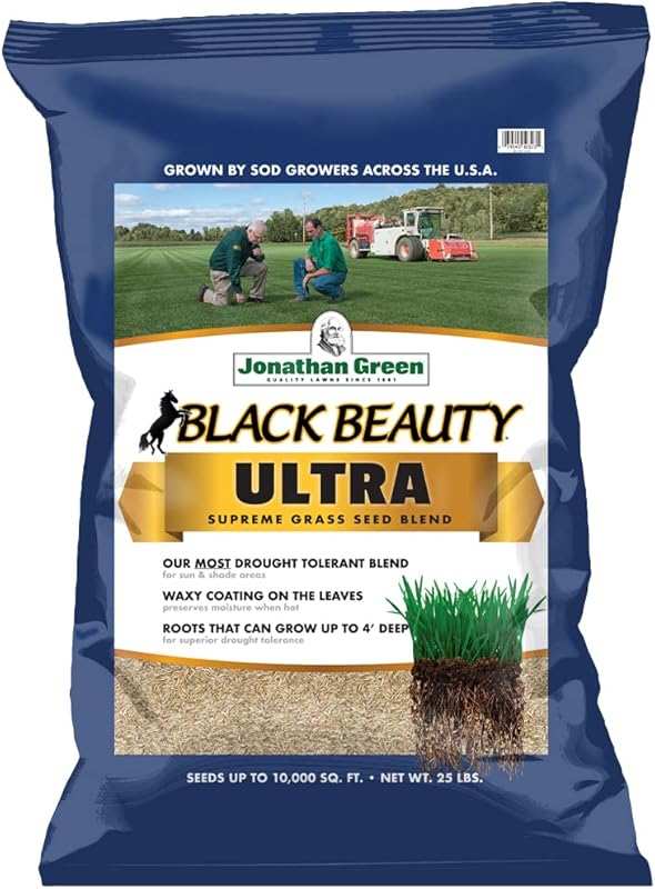 Jonathan Green Black Beauty Ultra Grass Seed for Robust Cool Season La