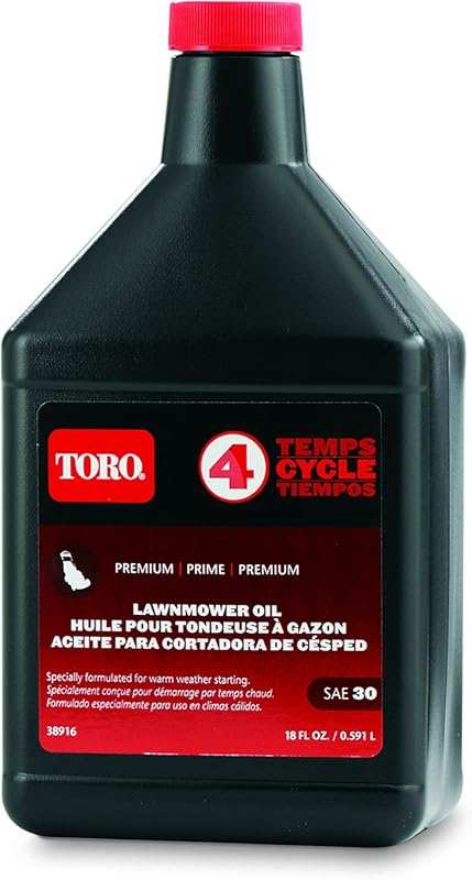 Toro SAE 30 Summer Engine Oil for Lawn Mowers, 18-Ounce Bottle