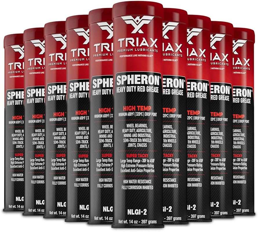 TRIAX Spheron NLGI-2 Lithium Complex Grease - High Temp, Super Heavy D